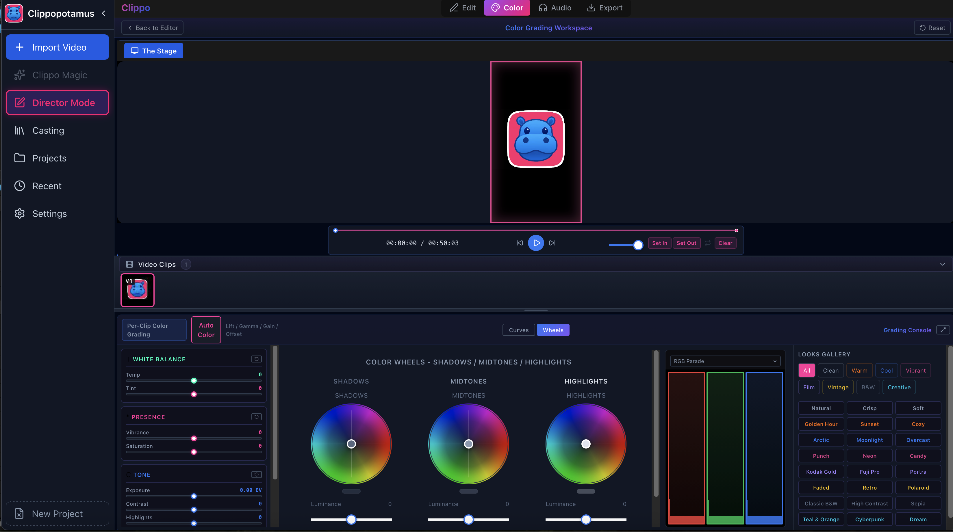 Auto-Color — Consistent, professional look